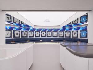 Galería de fotos | Porcelanosa ‘viste’ numerosos espacios en el estadio del Real Madrid