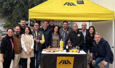 El equipo de Fila Iberia: Tica Redondo, Rui Lemos, Álvaro Bagan, Rebeca Torres, Ramón Bufí, Jordi Adsuara, Paolo Gasparín, Olga Redondo, Antonio Payán, Regino Rubio, Luciano Pugnaletto, María Jaén y Antonio Vallilengua.