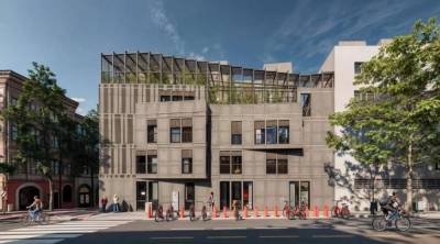 ‘Render’ del futuro edificio para jóvenes con módulos prefabricados de madera