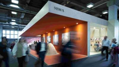 El estand de Venux en Cersaie 2024.