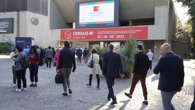 Acceso principal a BolognaFiere.