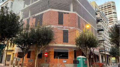 $!Edificio que OCN está levantando en la calle Fola de Castelló.