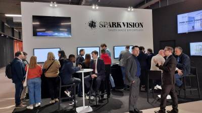 El espacio comercial de Spark Vision en Cevisama 2025.