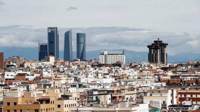 Madrid es el epicentro de los edificios más altos del país.