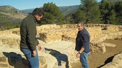 Montán consolida nuevos hallazgos en nuevas tareas de excavación en el yacimiento del Monte Calvario.