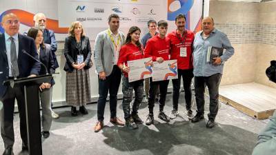 $!Jordi Adsuara, en el Concurso de Colocación Cerámica de Proalso.