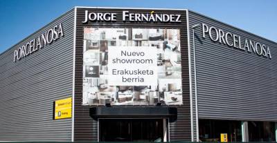 Vista de las instalaciones de Jorge Fernández en San Sebastián.