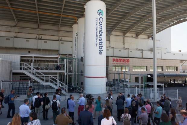 $!Pamesa presenta su primera planta de fabricación libre de emisiones