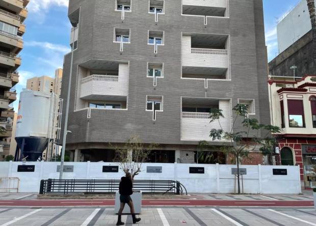 $!Edificio en construcción en la avenida Lledó de Castelló.