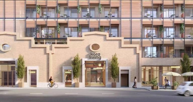 Valencia contará con un nuevo complejo de 428 apartamentos de uso hotelero en el Cabanyal