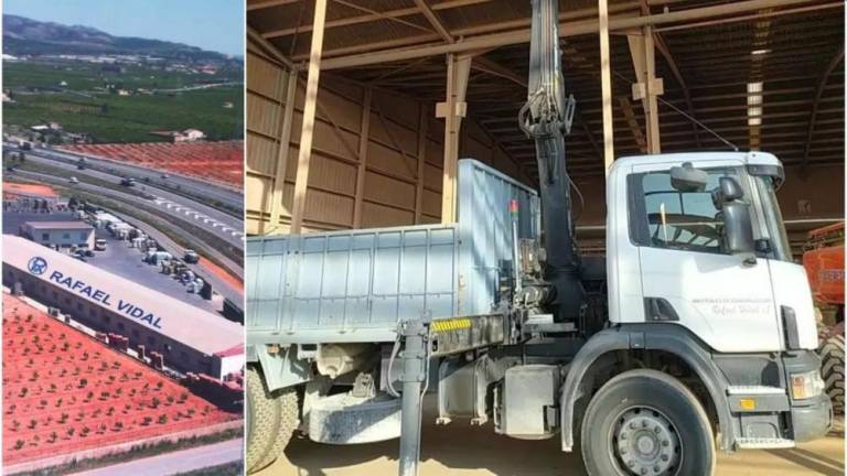 Roban un camión a una empresa de materiales de construcción de Castellón