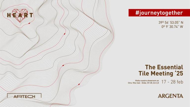 Argenta Cerámica anuncia las fechas del evento The Essential Tile Meeting 2025 en Vila-real