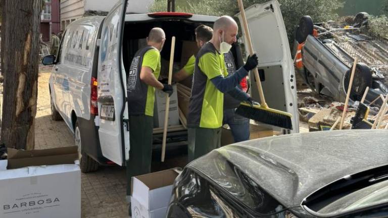 El Grupo BdB cierra 2024 volcado en acciones solidarias, en un final de año marcado por la DANA de Valencia