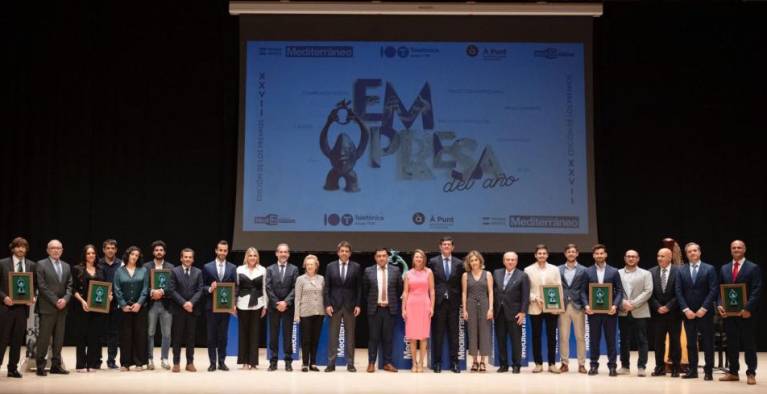La gala de Empresa del Año condecora a 9 empresas de Castellón
