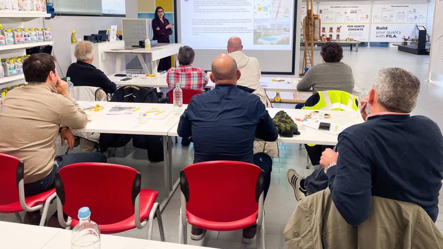 Galería de fotos | Encuentro de profesionales españoles en la sede de Fila en Italia