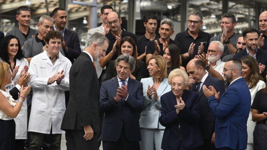 Galería de Fotos | Visita del rey Felipe VI a Porcelanosa