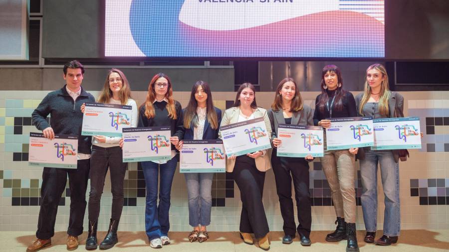 Galería de fotos | Premiados y finalistas de los galardones para estudiantes de Cevisama